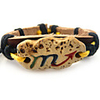 Original Hand-woven and High Quality Painted Pottery Scorpio Bracelet