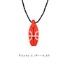 Original Hand-woven Necklaces and High Quality Polymer Clay Pisces Pendants