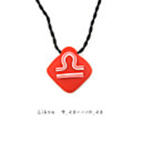Original Hand-woven Necklaces and High Quality Polymer Clay Libra Pendants