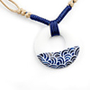 Original Hand-woven Necklaces and Chinese Style High Quality Ceramic Pendants