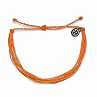 original orange bracelet - 100% waterproof,  adjustable band - plated brand charm