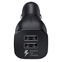 Original Samsung Car Charger Dual USB Adaptive Fast Adapter For Galaxy S6 S7 S8 S9 Plus Note 4 8 9 10 miniinthebox