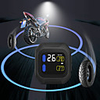 Original Wireless Motorcycle TPMS Tire Pressure Monitoring System Motor Tyre LCD Display Internal or External TH/WI Sensors