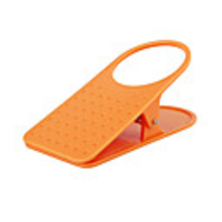 Originality Clip Shaped Tumbler / Drink Holder (Orange)