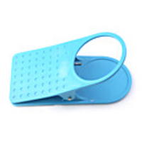 Originality Clip Shaped Tumbler / Drink Holder(Blue)