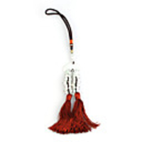Ornament with Jade Bat (5-Pack)