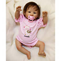 Otard Dolls 18 inch Reborn Baby Doll Baby Boy Baby Girl lifelike Gift Cute Tipped and Sealed Nails Natural Skin Tone 3/4 Silicone Limbs and Cotton Filled Body with Clothes and Accessories for Girls