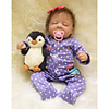 Otard Dolls 20 inch Reborn Baby Doll Baby Boy Baby Girl lifelike Gift Cute Tipped and Sealed Nails Natural Skin Tone 3/4 Silicone Limbs and Cotton Filled Body with Clothes and Accessories for Girls