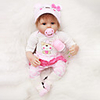 Otard Dolls 20 inch Reborn Baby Doll Baby Boy Baby Girl lifelike Gift Cute Tipped and Sealed Nails Natural Skin Tone 3/4 Silicone Limbs and Cotton Filled Body with Clothes and Accessories for Girls