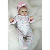 Otard Dolls 22 inch Reborn Baby Doll Baby Boy Baby Girl lifelike Gift Cute Tipped and Sealed Nails Natural Skin Tone 3/4 Silicone Limbs and Cotton Filled Body with Clothes and Accessories for Girls
