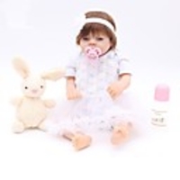 OtardDolls Reborn Doll Baby Girl 20 inch Full Body Silicone - lifelike,  Artificial Implantation Blue Eyes Kid
