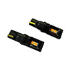 OTOLAMPARA 2PCS Car LED Clearance Light W5W CAN-bus LED Bulb T10 Aluminium Alloy Heat Dissipation IP67 Waterproof 100% Car Usage LED Bulb 259 280 285 447 464 501 555 558 579 585 655 656 657 Pink