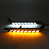 OTOLAMPARA 1 Kit OEM Toyota Factory Car LED Daytime Running Light Bulbs for Toyota Hilux Double Color Lightness IP67 Waterproof 32W Super Bright DRL Turn Signal Lamp miniinthebox