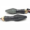 OTOLAMPARA 1 Pair DC 12V Universal Motorcycle Turn Signal Light Amber Indicator Blinker Light