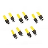 OTOLAMPARA 10PCS Width Light for Volkswagen/ Ford/ Opel/ Skoda 5W Car LED T10 COB LED Yellow Color Side Marker Lights DC 12V W5W 194 168 License Plate Light Side Light for Car miniinthebox