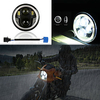 OTOLAMPARA 150W 5.75 Inches Motorcycle LED Headlight H4 Multi-functional Dual Colors Motorcycle Headlight Bulb PK43T IP67 Waterproof 1pcs miniinthebox