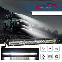 OTOLAMPARA 1PCS 12 Inches 78W LED Work Light Bar ATV SUV 4WD Heavy Duty High Quality Grill LED Bar 6000K White Color Lightness 50000hrs Lifespan miniinthebox