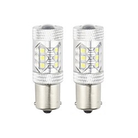 OTOLAMPARA 2 Pack 1156 Car DRL Bulb 1157 Tail Signal Light 80W 6000K LED Fog DRL Bulbs for Volkswagen Golf Passat Opel Astra Benz A-classs C-class H11 LED Bulb H7 Headlight Bulbs Low Beam Universal miniinthebox