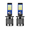 OTOLAMPARA 2 pcs Car Dual Colors LED Bulb H11 CAN-bus Error Free Special for Honda CR-V/ Civic/Accord/ Volkswagen Jetta/ Polo/Golf/ Toyota Camry/ Corolla/ Ford Fiesta/ Focus White/Yellow Colors