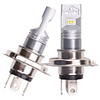 OTOLAMPARA 2 Units 55W 6000K White Car Foglight Bulb H4 High Quality ZES LED All in One Design Powerful Heat Dissipation Capacity Plug and Play 100% Car/Motorcycle Suitable CAN-bus LED Bulb PK43T