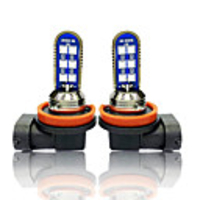 OTOLAMPARA 2 Units Car LED Foglight Bulb H11 12W High Quality Top Lens 600% OEM Car Focusing Lightness Car LED Bulb H8/H11/H9/PJG19-1/PJG19-5/PJG19-2 Cool Ice Blue