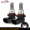 OTOLAMPARA 2PCS Import ZES Chip Car LED Fog Light Bulb HB4 30W 5500K White Color 4 Sides Lightness Inset Driver Design LED Foglight Bulb 9006 IP68 Waterproof miniinthebox