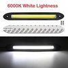 OTOLAMPARA 40W LED DRL Flexible IP68 Waterproof Car Soft Head Light COB LED Super Bright Daytime Running Lights DRL Fog Lights Accessories DC 12V miniinthebox
