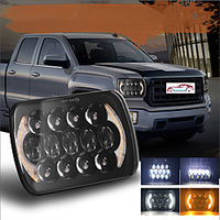 OTOLAMPARA 5X7 Inches 6x7 Inches Truck Trailer LED Headlight 210W Super Bright Lightness Square Headlight IP68 Waterproof Plug and Play Install for Jeep/ Dodge/ Silverado 1pcs miniinthebox