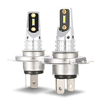OTOLAMPARA Aviation Aluminium Shell 100W Original Halogen Size Plug and Play Model Car LED Bulbs 9005 H4 H7 H11 H16 White Color 2pcs miniinthebox