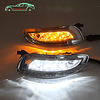 OTOLAMPARA Car LED Daytime Running Light Bulbs 20W for Toyota Lexus RX320 2004-2008 Year White Amber Double Color Lightness 2pcs miniinthebox