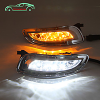 OTOLAMPARA Car LED Daytime Running Light Bulbs 20W for Toyota Lexus RX320 2004-2008 Year White Amber Double Color Lightness 2pcs miniinthebox