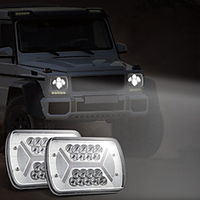 OTOLAMPARA Left/Right Sides Super Bright Lightness 500W Truck Light X Style 7