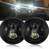 OTOLAMPARA Matte Black High Bright Lightness150W Wrangler LED Headlight High Low Beam High Quality IP67 Waterproof 7 Inches LED Headlight 2pcs miniinthebox