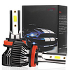 OTOLAMPARA Mini Model LED Headlight Kit H11 H1 H4 H7 9005 9006 Headlight Replacement Bulb 6500K White Color 2pcs miniinthebox