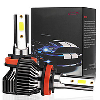 OTOLAMPARA Mini Model LED Headlight Kit H11 H1 H4 H7 9005 9006 Headlight Replacement Bulb 6500K White Color 2pcs miniinthebox