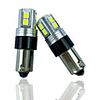 OTOLAMPARA Pair of Car BA9S LED Bulb 5 Sides Lightness Aluminum Heat Dissipation Super Bright Lightness Car LED BAX9S Turn Signal Light Multi-functional LED Bulb H6W