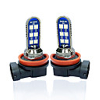 OTOLAMPARA Pair of Car H8 LED Bulb Special for Fiat 500L 124Spider 500X/ Mercedes Benz A Class B Class C Class S Class/ Nissan Teana Tiida/ Ford Fusion Flex Car LED Bulb H8 H9 H11 Suitable Ice Blue