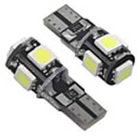 OTOLAMPARA Refractory Insulated PCB Board T10 Car Clearance Lights 5W W5W Side Marker Lights 7 Colors Available 2 Pieces