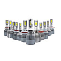 OTOLAMPARA Super Bright Lightness 2PCS 36W 3800LM C6 LED Headlight Kit H1 H3 H4 H7 H11 9005 9006 9004 9007 9012 880 H13 White Color Lightness