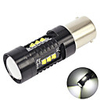 OTOLMPARA 1 Piece Car LED Fog DRL Bulb 1156 Special for Hyundai Kona/ Veloster/ Santa Fe/ Accent/ Mitsubishi Mirage/ Diamante/ Audi A3 A4 A6 Super Bright BA15S LED Bulb 45W 6000K LED DRL Bulb White