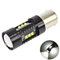 OTOLMPARA 1 Piece Car LED Fog DRL Bulb 1156 Special for Hyundai Kona/ Veloster/ Santa Fe/ Accent/ Mitsubishi Mirage/ Diamante/ Audi A3 A4 A6 Super Bright BA15S LED Bulb 45W 6000K LED DRL Bulb White