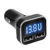 Oukoo 5V 4.8A Dual USB Car Charger Adapter Current Detection for Cell Phone iPhone SE/6S/6S Plus/6/6 Plus/Galaxy S7