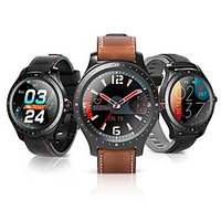 OUKU Full-round Touch Screen Heart Rate Blood Pressure Oxygen Monitor Health Care Brightness Control BTV5.0 Smart Watch