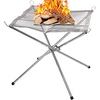Outdoor Camping Portable Fire Basin Outdoor Fire Stove Frame 2PCS minimum miniinthebox