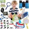 Outdoor Exploration Set Bug Catching Kit - 10 Pcs Outdoor Exploration Kit - Kids Adventure Pack - 3-12 Year Old boy Toys and Girl Toys - Good Birthday Children Outdoor Education miniinthebox