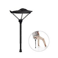 Outdoor Folding Stool Camping Stool Portable High Foot Stool Carrying Seat Fishing Maza Telescopic Folding Stool miniinthebox