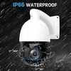 Outdoor PTZ POE Camera Pan/Tilt/ 30x Zoom 2MP Ultra HD Security PTZ IP Speed Dome Camera H.265 miniinthebox