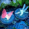 Outdoor Solar Lights LED Float Lamp RGB Color Changing Butterfly Dragonfly Shape Outdoor Garden Swimming Fountain Pool Water Light IP68 Waterproof miniinthebox