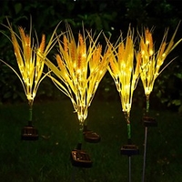 Outdoor Solar Lights Outdoor Solar Waterproof LED Wheat Ear Lamp Courtyard Garden Patio Decoration Night Light Path Lawn LED Landscape Lamp LED Solar Garden Light miniinthebox