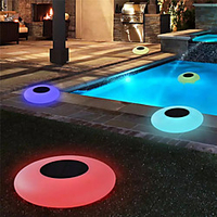 Outdoor Solar Power Floating Pool Lights Solar Swimming Pool Light Colorful Changing Outdoor Solar Light IP68 Waterproof LED Lights for Patio Pool Pond Decor Lighting miniinthebox